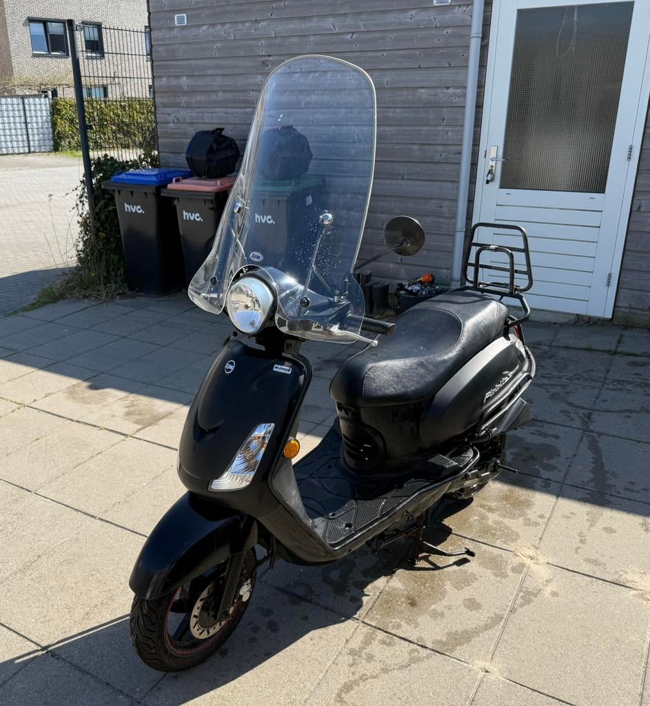 SYM Fiddle II 2020 | Windscherm + Valbeugels | 17.500 km, Ophalen, Gebruikt, Benzine, Fiddle