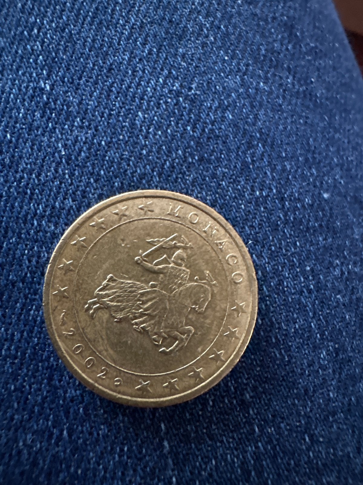 Monaco 50 cent munt 2002 - Prins Rainier III, Postzegels en Munten, Munten | Europa | Euromunten, Ophalen of Verzenden, Monaco