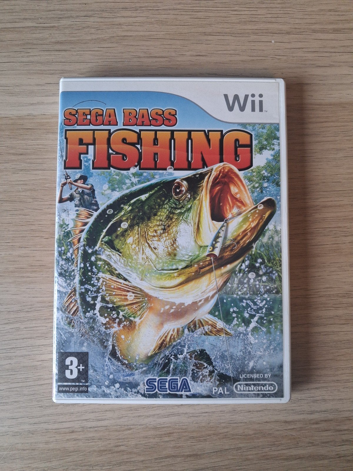 Sega bass fishing wii game, Spelcomputers en Games, 1 speler, Ophalen of Verzenden, Zo goed als nieuw, Vanaf 3 jaar