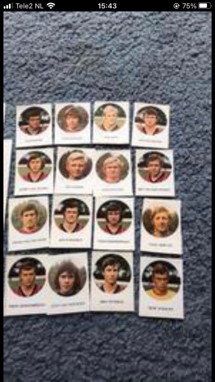 Excelsior 1-0 panini 1971-1972, Verzamelen, Ophalen of Verzenden, Gebruikt, Buitenlandse clubs, Poster, Plaatje of Sticker