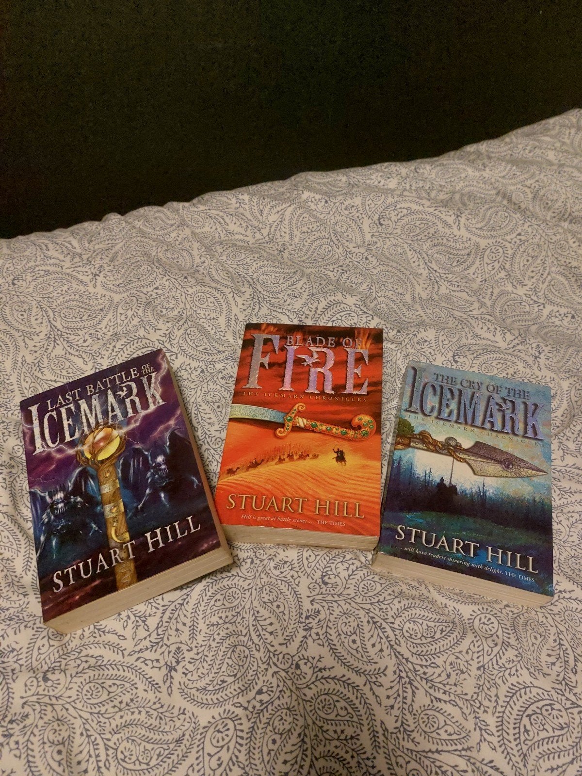 The Icemarck Chronicles - Stuart Hill (3 boeken), Boeken, Fantasy, Ophalen of Verzenden, Gelezen, Stuart Hill