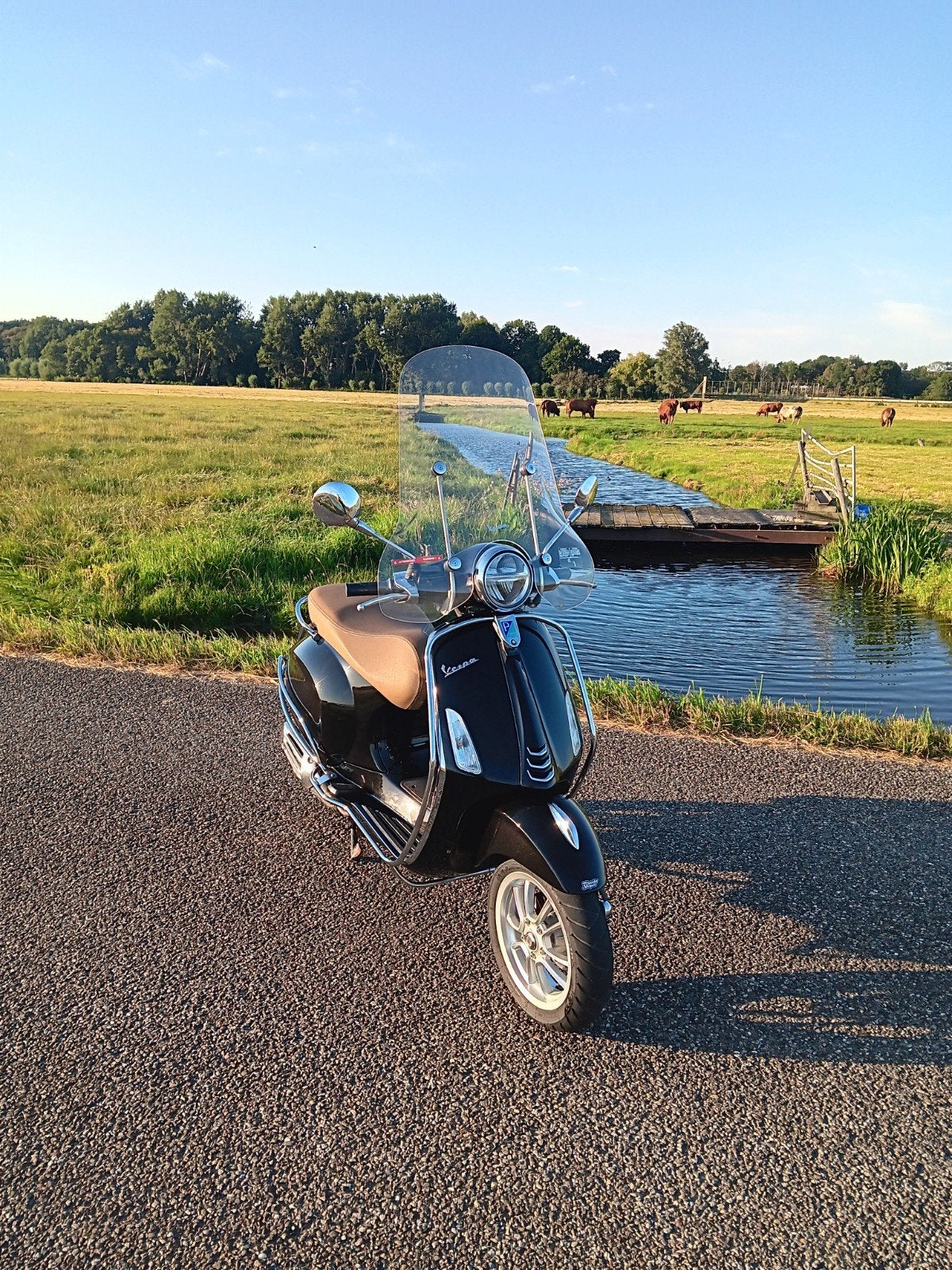 Vespa primavera 4T 25km/u  8700 km, Fietsen en Brommers, Scooters | Vespa, Ophalen, Gebruikt, Overige modellen, Benzine