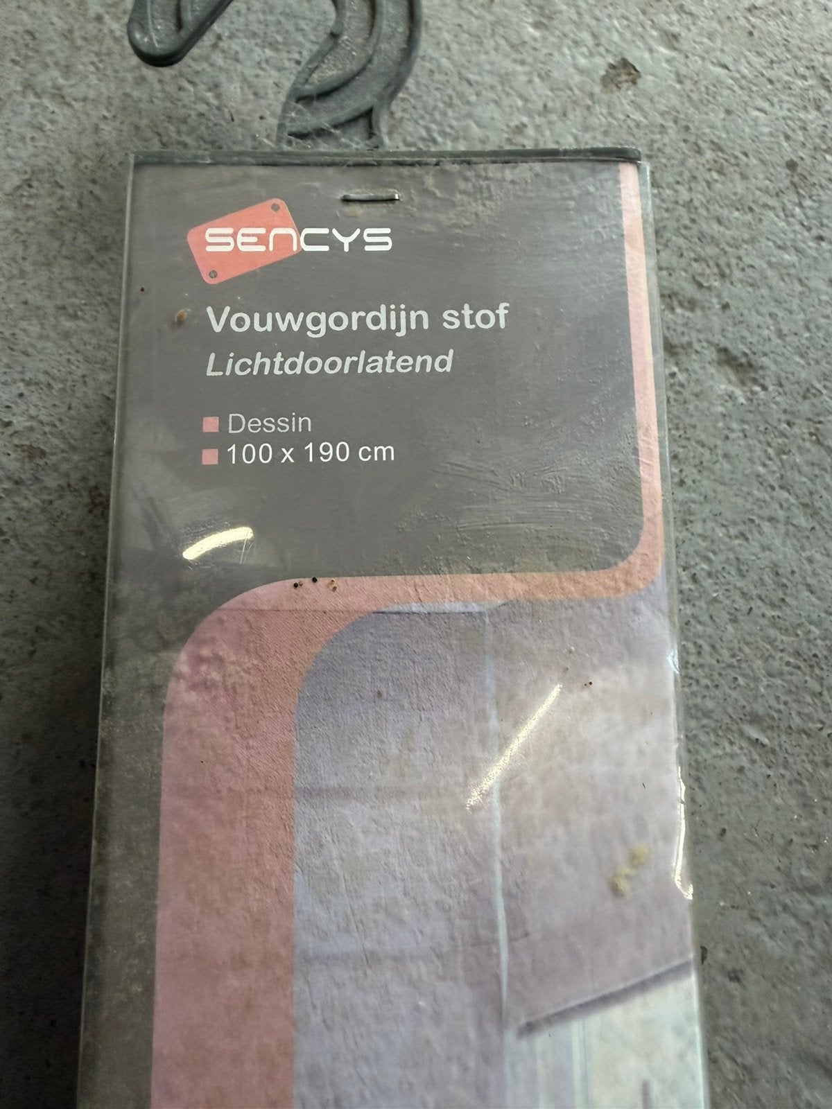 Vouwgordijn lichtdoorlatend, Lichtdoorlatend, Overige merken, 190 cm, Nieuw