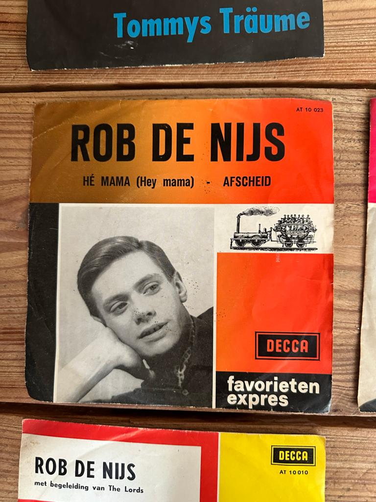 Rob de Nijs - Single Vinyl Platen Collectie (8 stuks), Verzamelen, Ophalen of Verzenden, Zo goed als nieuw