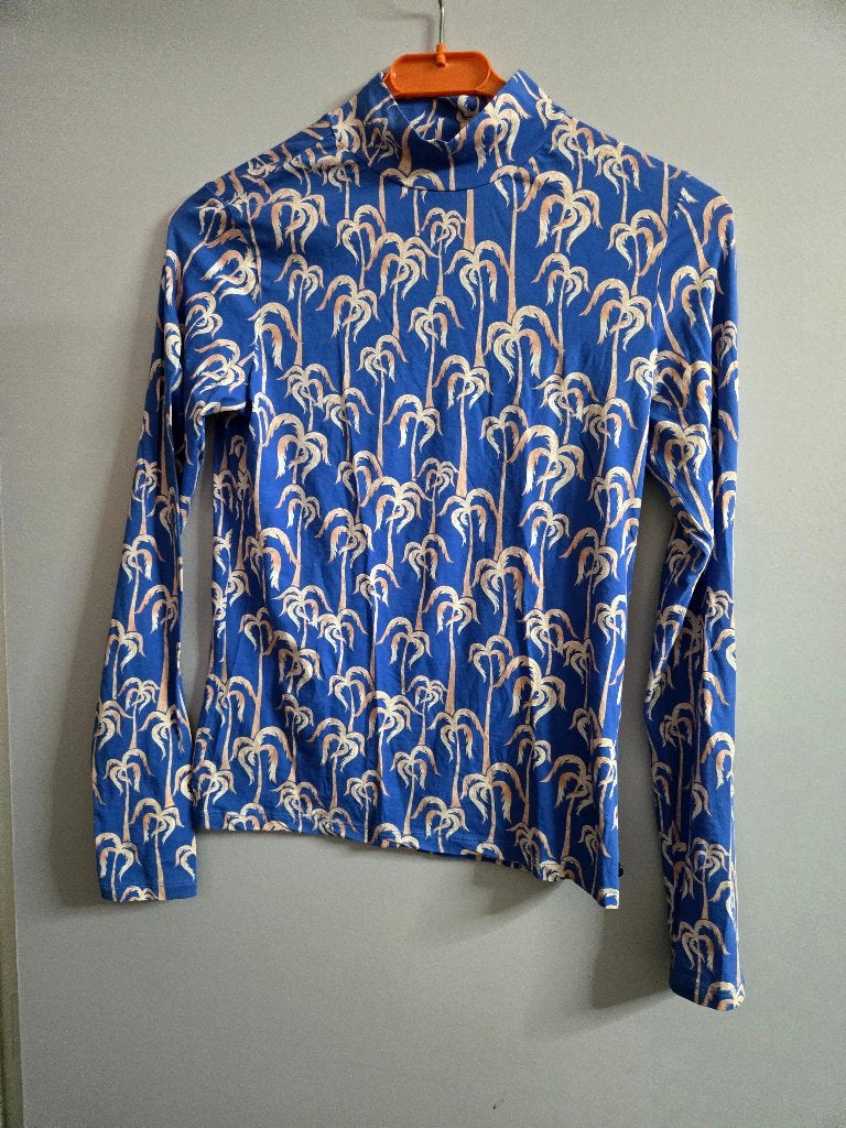 Scotch & Soda longsleeve  Maat s, Kleding | Dames, Blouses en Tunieken, Ophalen, Scotch&Soda, Blauw, Maat 36 (S)