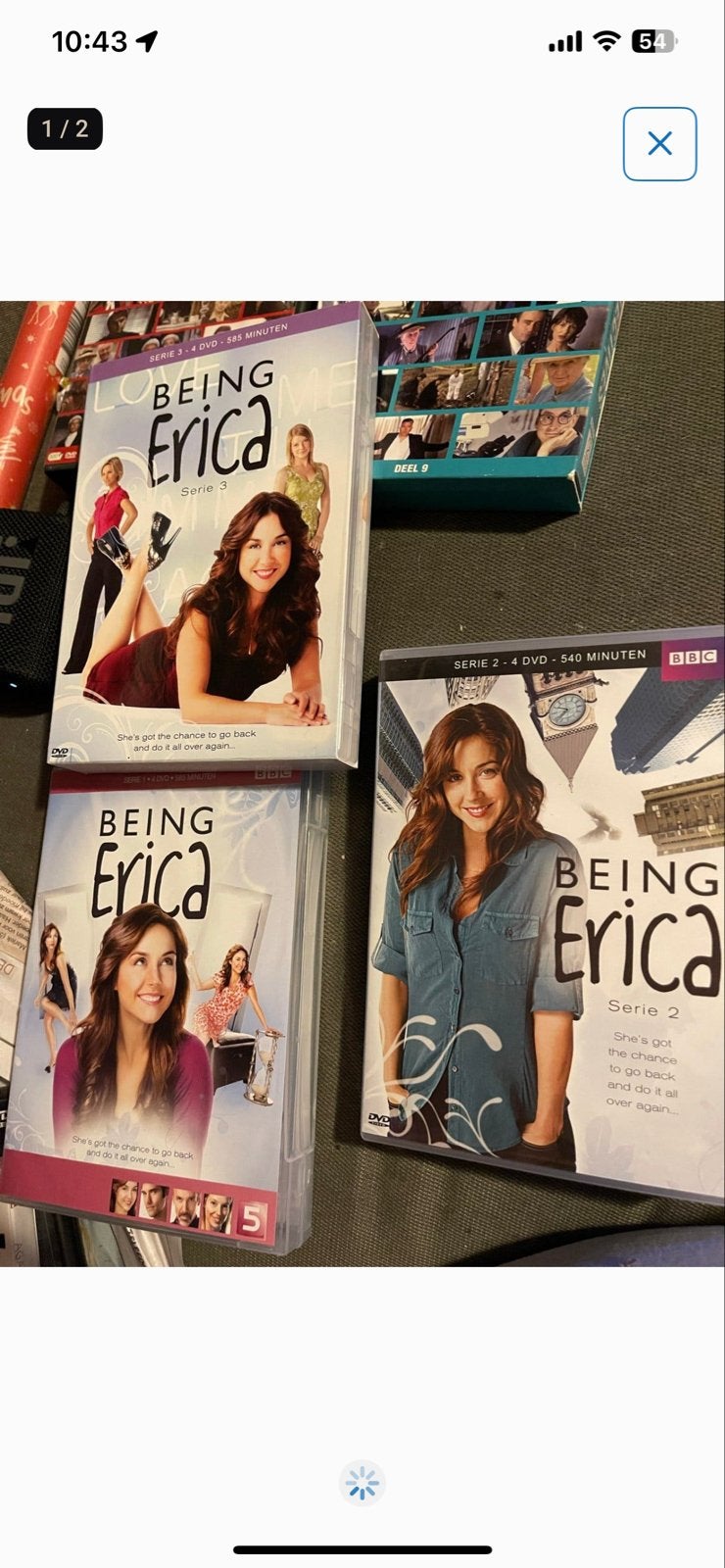 Being Erica - Seizoen 1-3 DVD Boxsets, Cd's en Dvd's, Engels, Seizoen 1, Nederlands, Drama