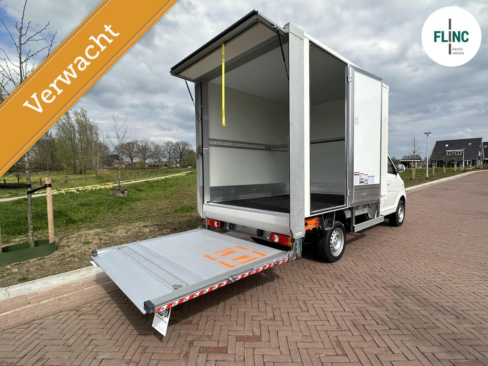 Cenntro L200 bakwagen met laadklep, 250 km, 1675 kg, Wit, Grijs