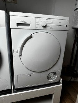 Siemens Wasdroger, Witgoed en Apparatuur, Wasdrogers, Zo goed als nieuw, Condens, Voorlader, 6 tot 8 kg, Minder dan 85 cm, Anti-kreukfase