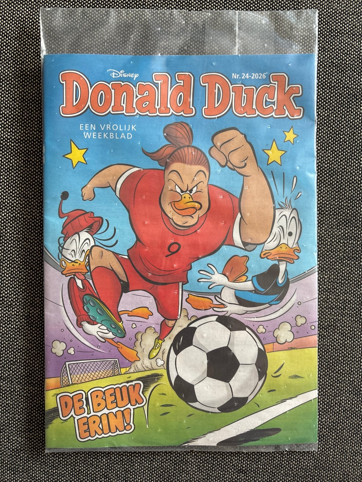 Donald Duck Weekblad Nr. 24-2026 - Voetbal Special, Verzenden, Nieuw, Overige typen