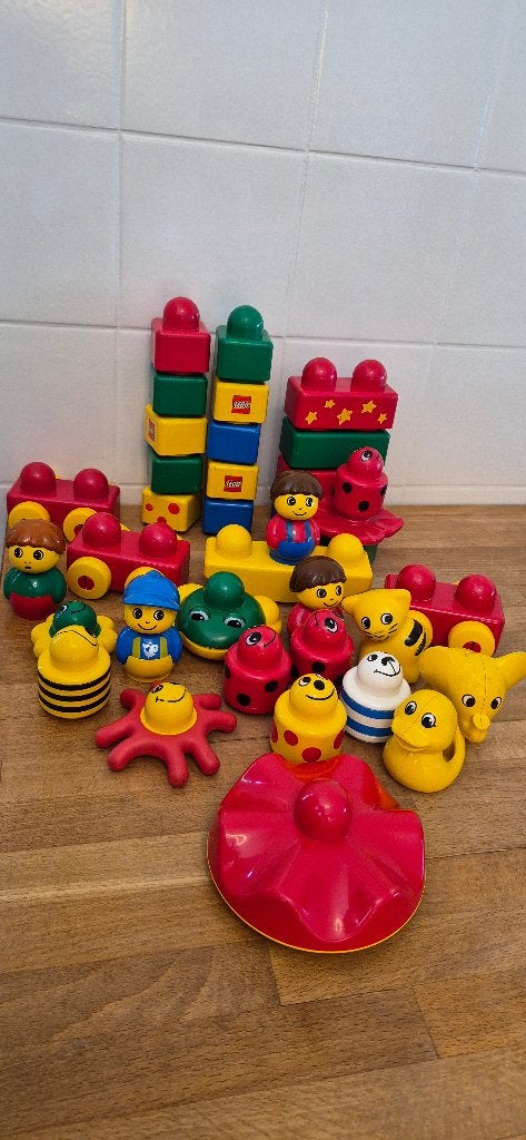 Mooie set lego primo ., Ophalen of Verzenden, Inclusief extra onderdelen, Losse stenen, Lego Primo