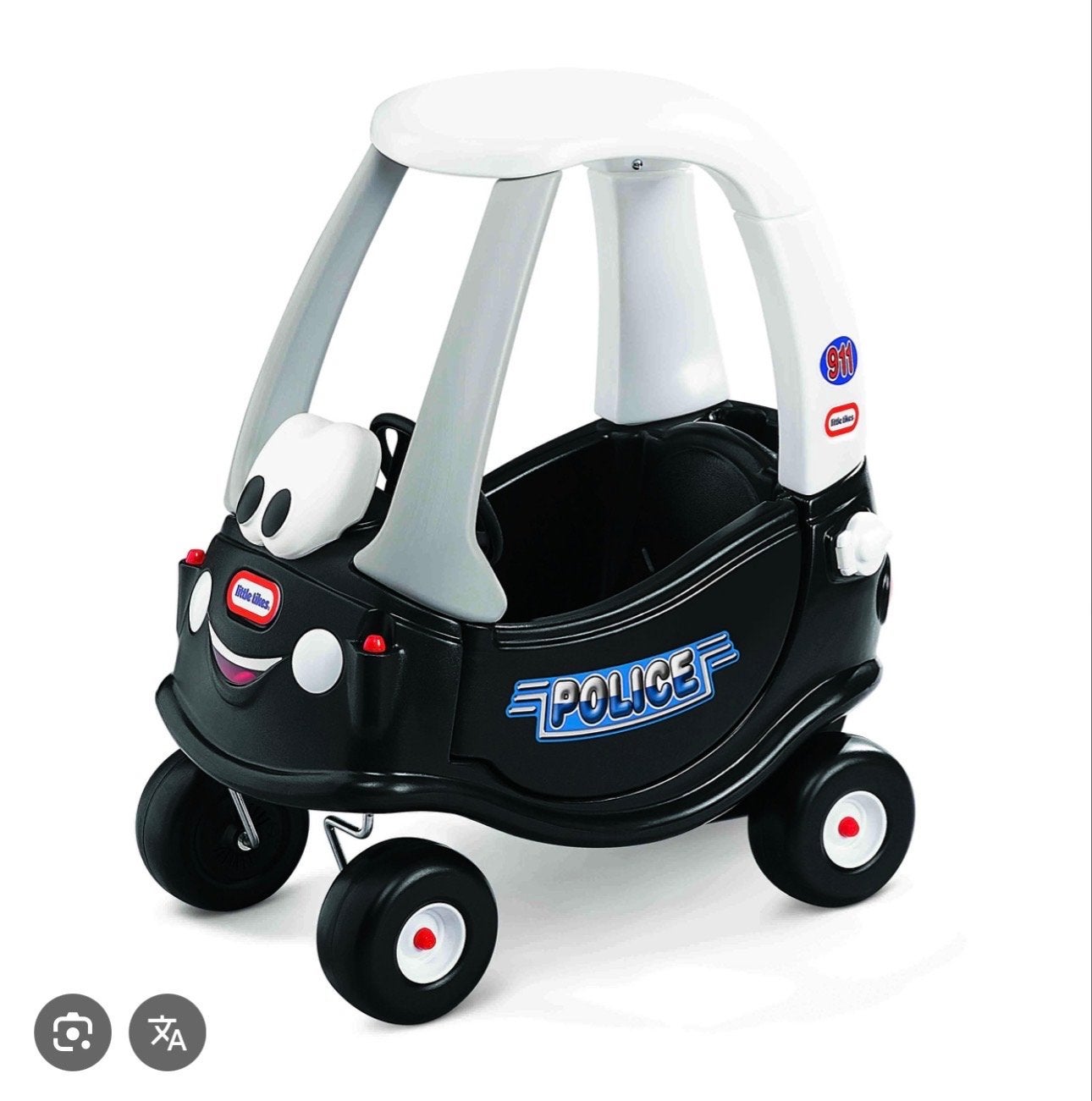 Little Tikes Cozy Coupe Politie Auto Loopauto, Kinderen en Baby's, Speelgoed | Speelgoedvoertuigen, Ophalen, Gebruikt