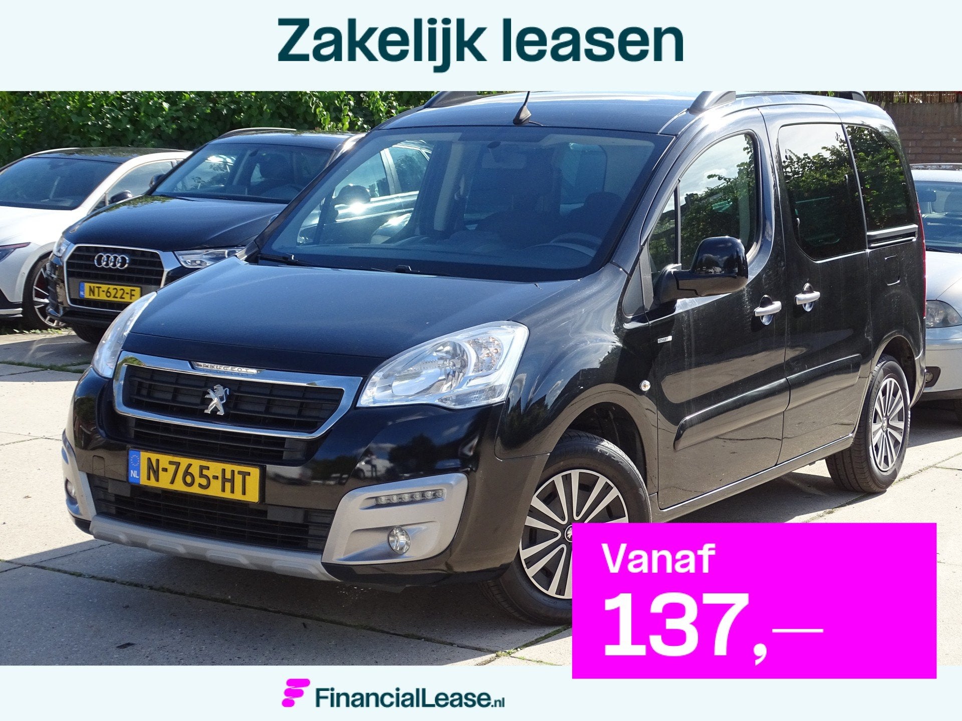Peugeot Partner Tepee 1.2 PureTech Active Bezine, Voorwielaandrijving, Stof, Gebruikt, 1199 cc