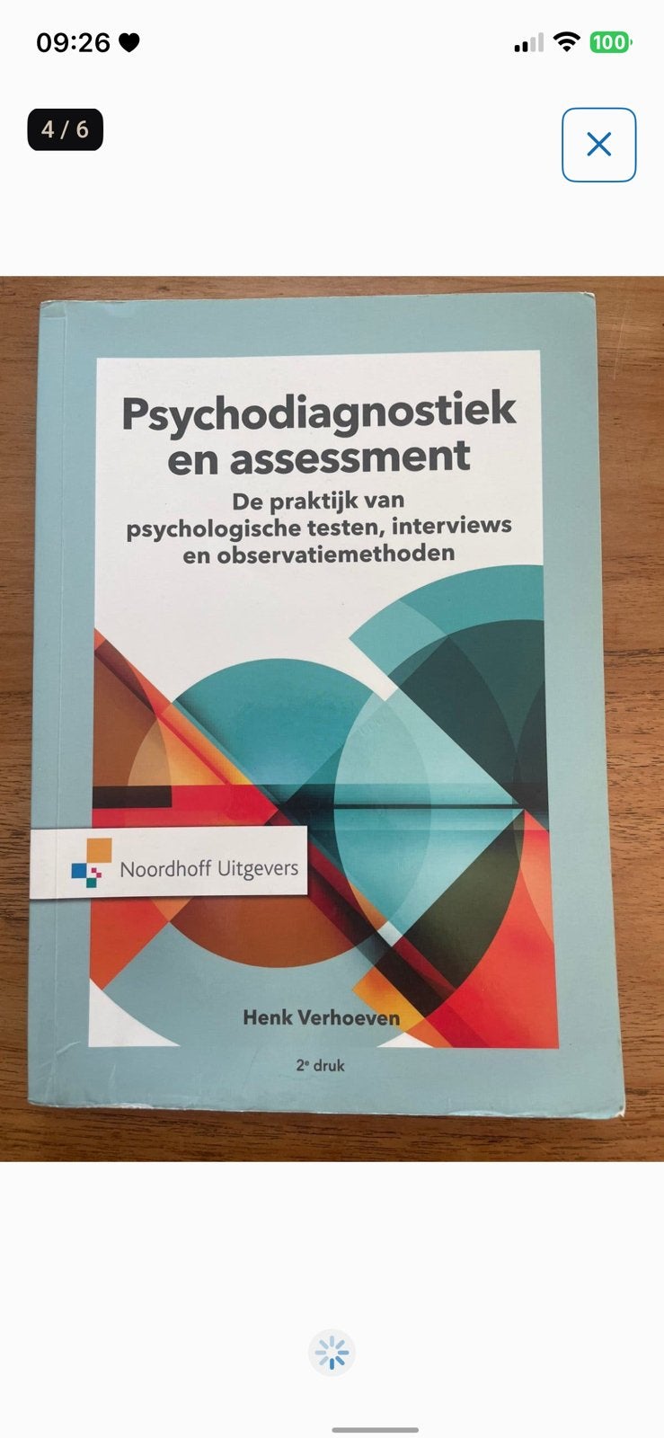 Psychodiagnostiek en assesement, Ophalen of Verzenden, Zo goed als nieuw, Overige niveaus