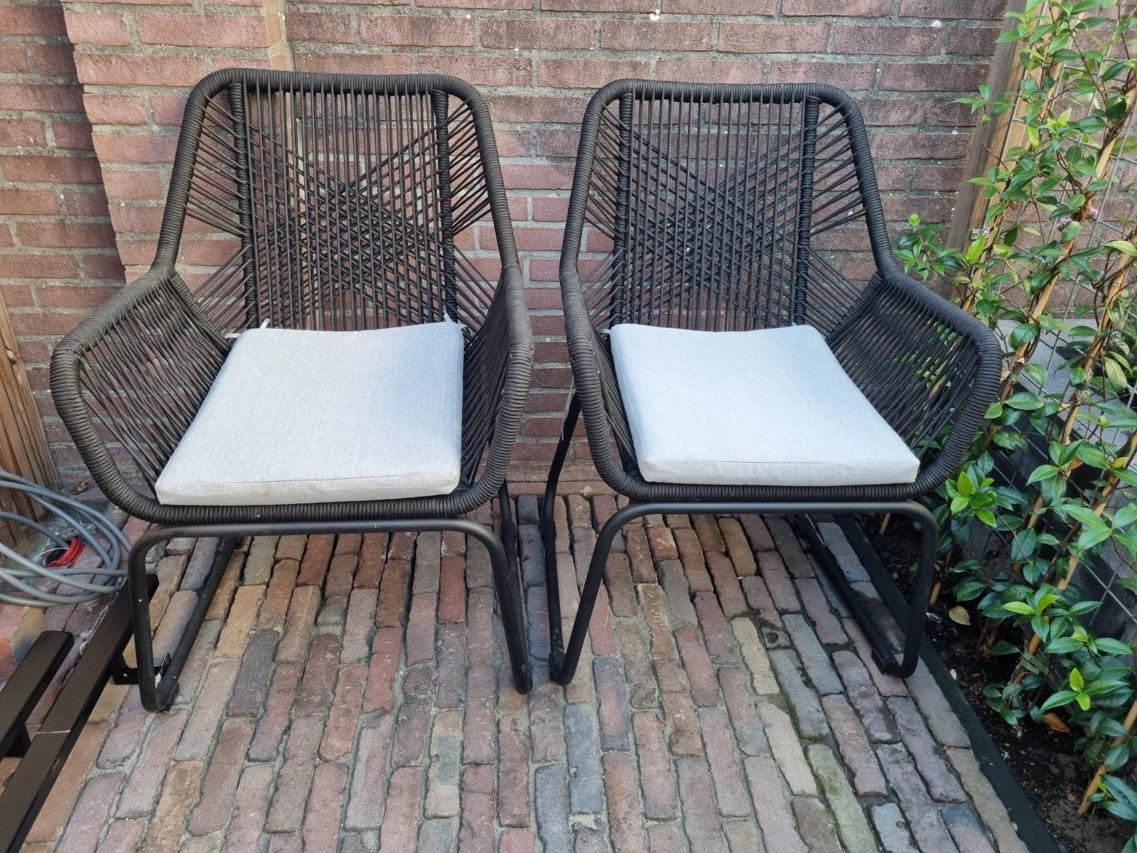 Zo goed als nieuwe tuinstoelen (4 stuks), Ophalen, Zo goed als nieuw, Overige materialen
