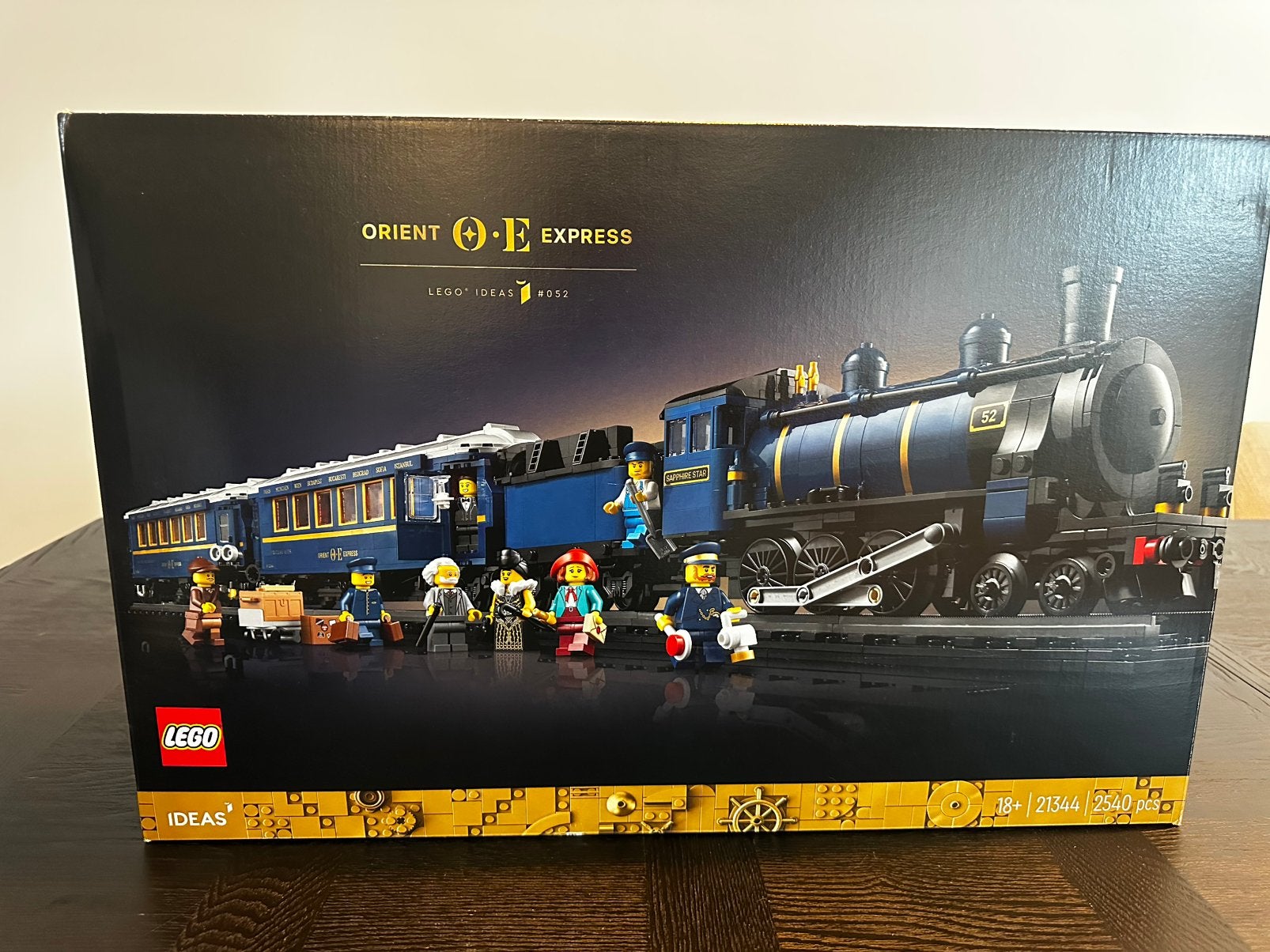 Lego Ideas 21344 Oriënt Express Trein, Ophalen, Lego, Compleet, Complete set