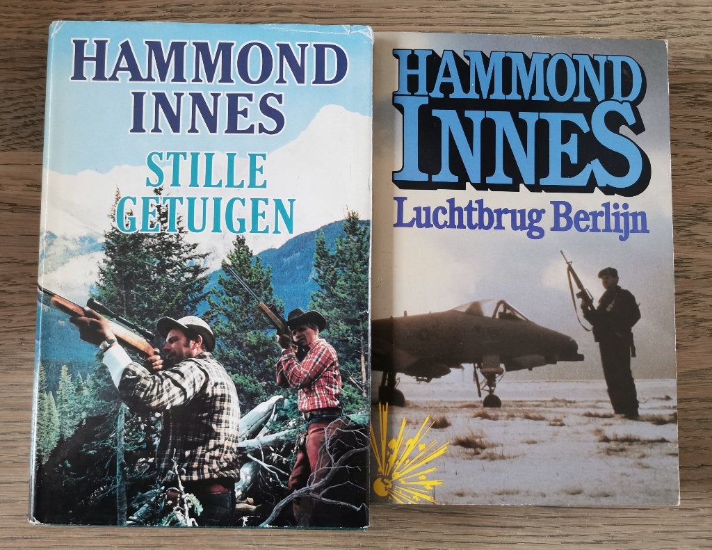 392 ...Hammond Innes ; 2 stuks, Boeken, Ophalen of Verzenden, Gelezen
