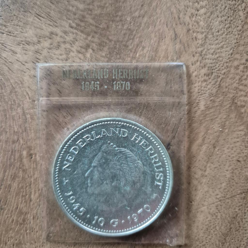 Nederland Herrijst 1945-1970 10 Gulden Juliana Zilveren Munt, Ophalen, Koningin Juliana, Zilver, Losse munt