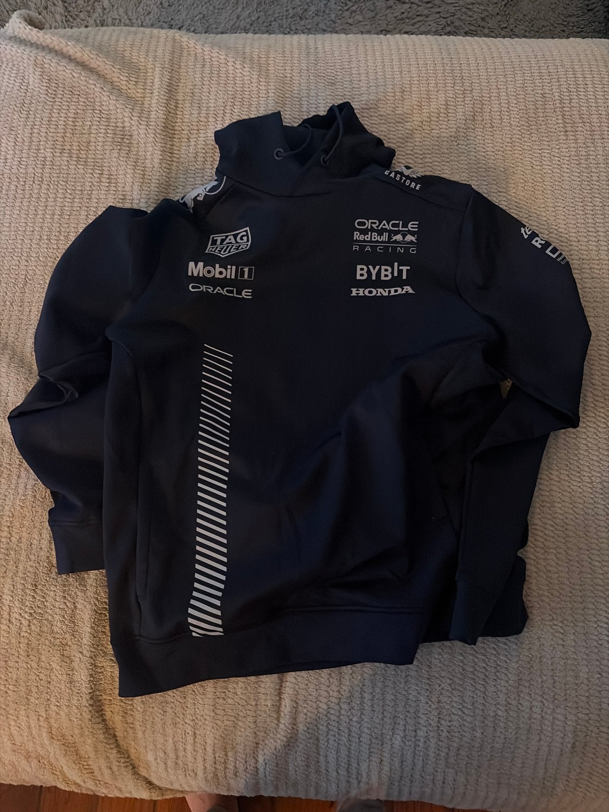 Red Bull Racing Hoodie 2025 XL - Zo goed als nieuw, Ophalen of Verzenden, Zo goed als nieuw, Maat 52/54 (L), Blauw