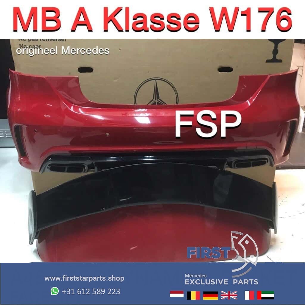 W176 A45 AMG Aero Dakspoiler + Achterbumper Facelift 2012-20, Ophalen of Verzenden, -, -, -