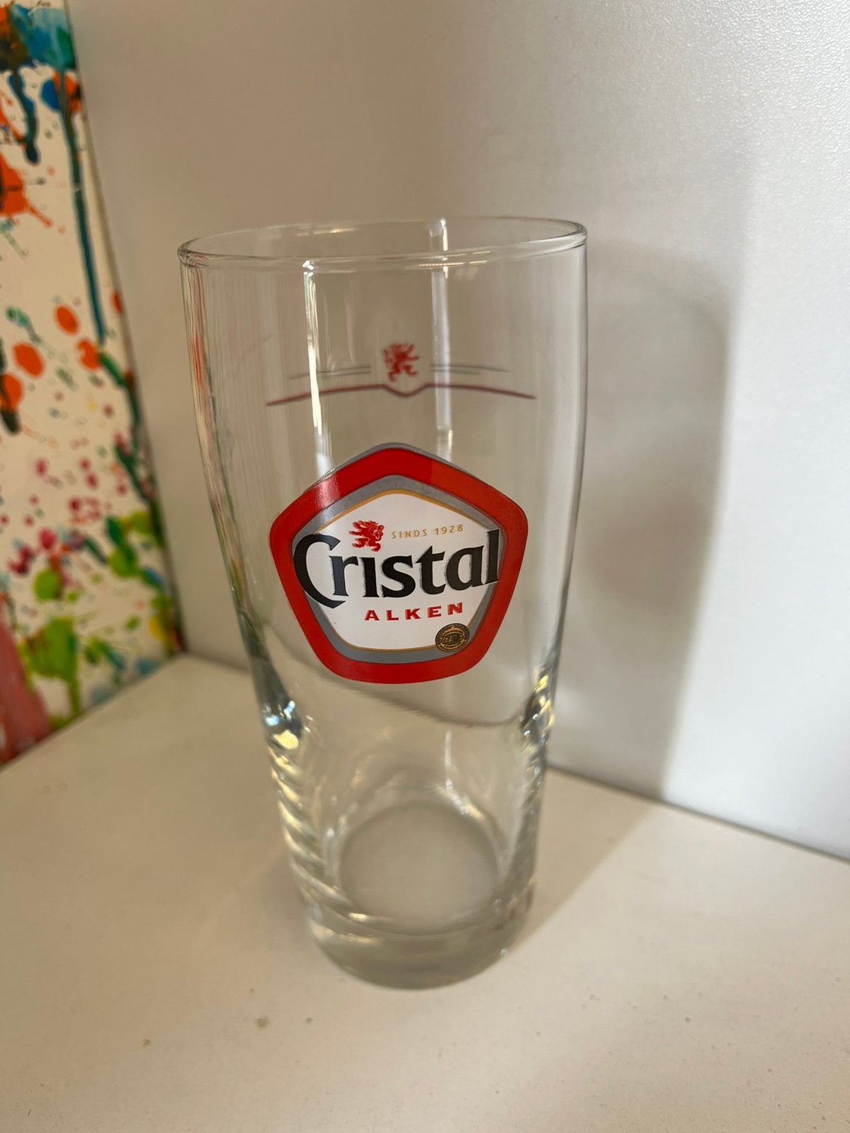 Cristal Alken bierglazen set van 6 glazen, Ophalen of Verzenden, Nieuw, Glas of Glazen, Overige merken