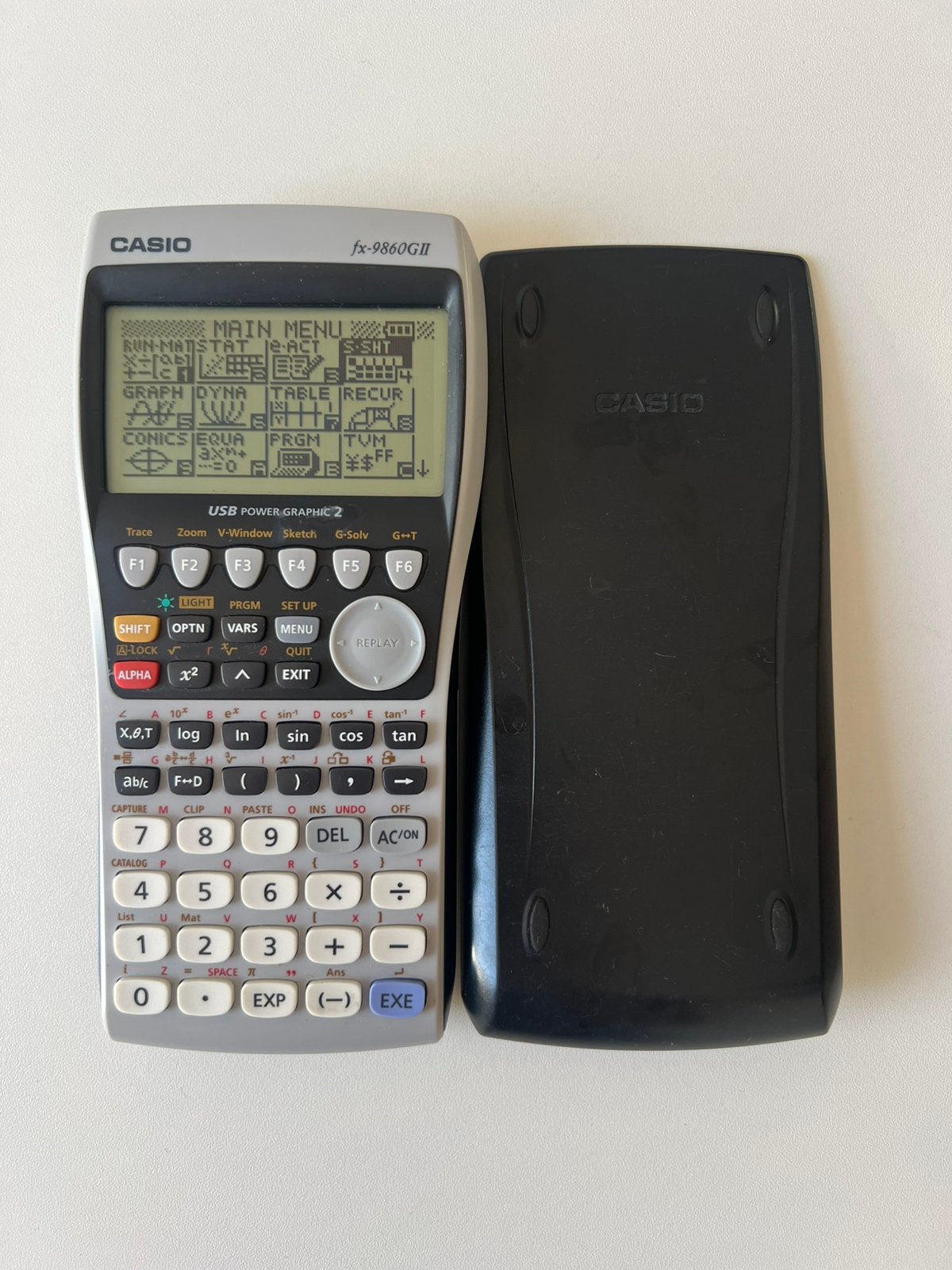 Casio rekenmachine - fx-9860GII, Ophalen of Verzenden, Zo goed als nieuw