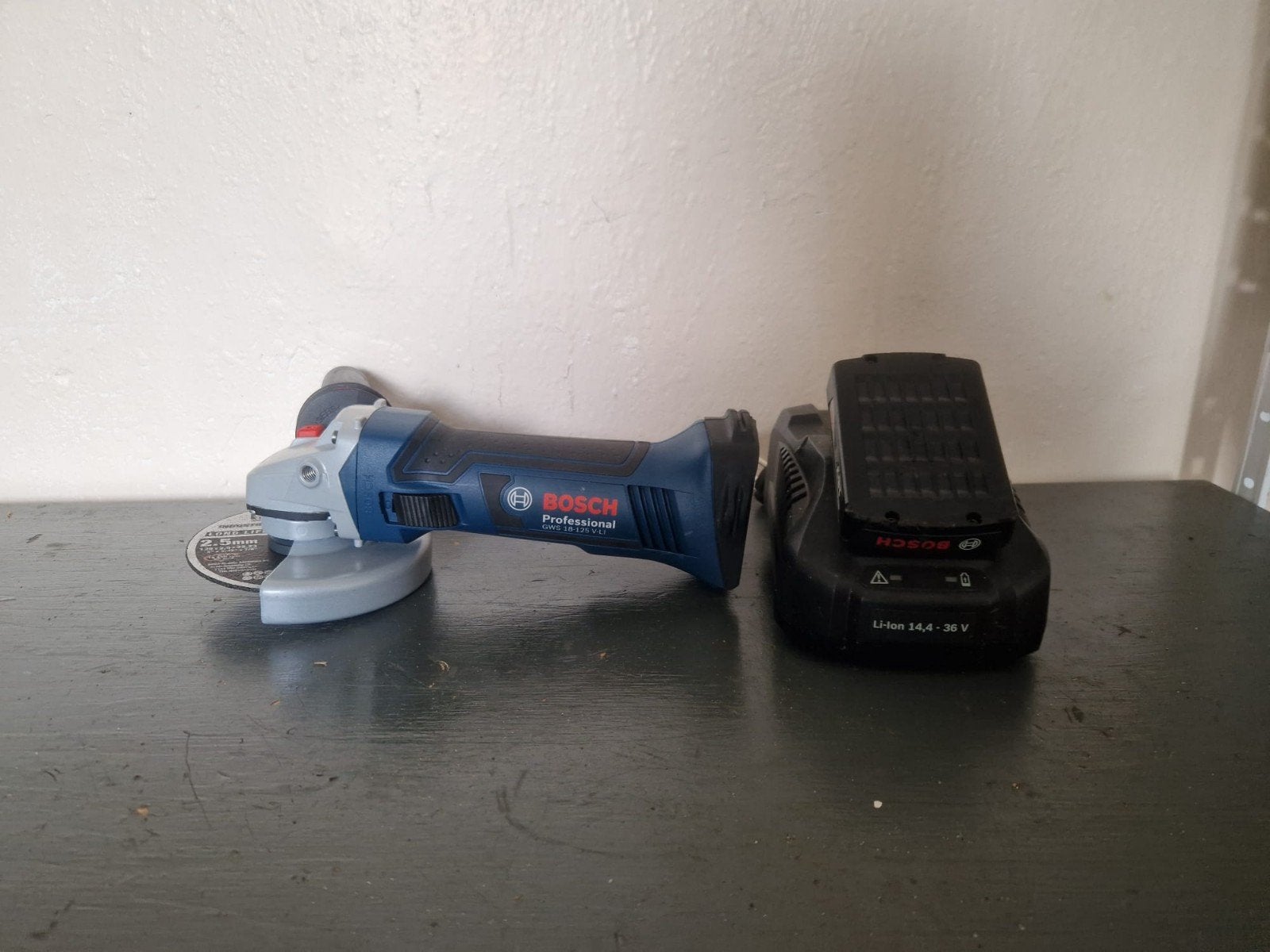 Bosch Professional GWS 18V-125 V-LI Haakse Slijper, Ophalen of Verzenden, Haakse handslijpmachine
