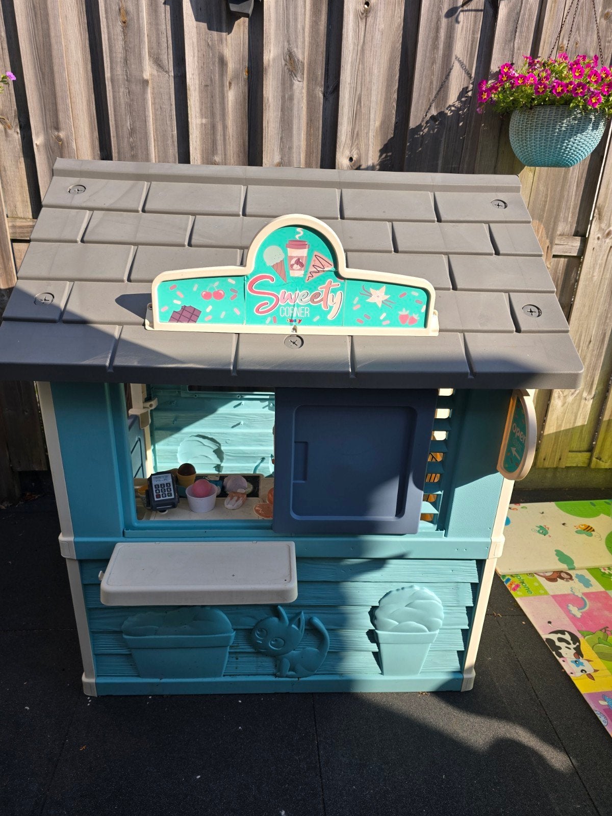 Smoby Speelhuisje Sweet Corner met keuken, Ophalen, Gebruikt, Kunststof