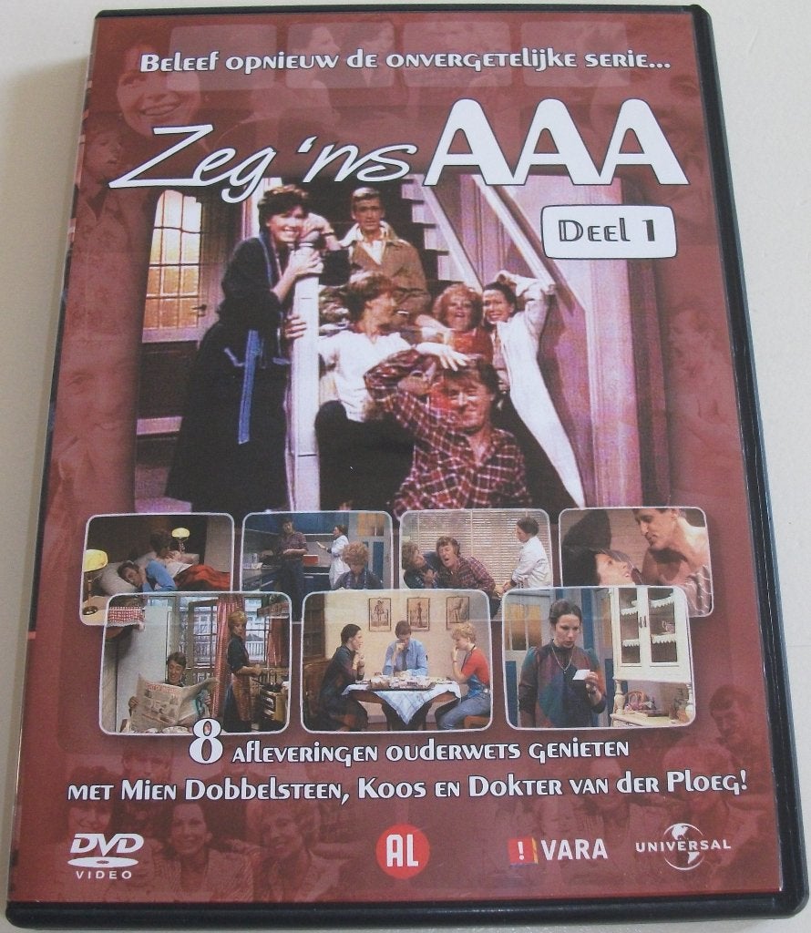 TV-Serie *** ZEG 'NS AAA *** Deel 1, Alle leeftijden, Ophalen of Verzenden, Zo goed als nieuw, Nederlands