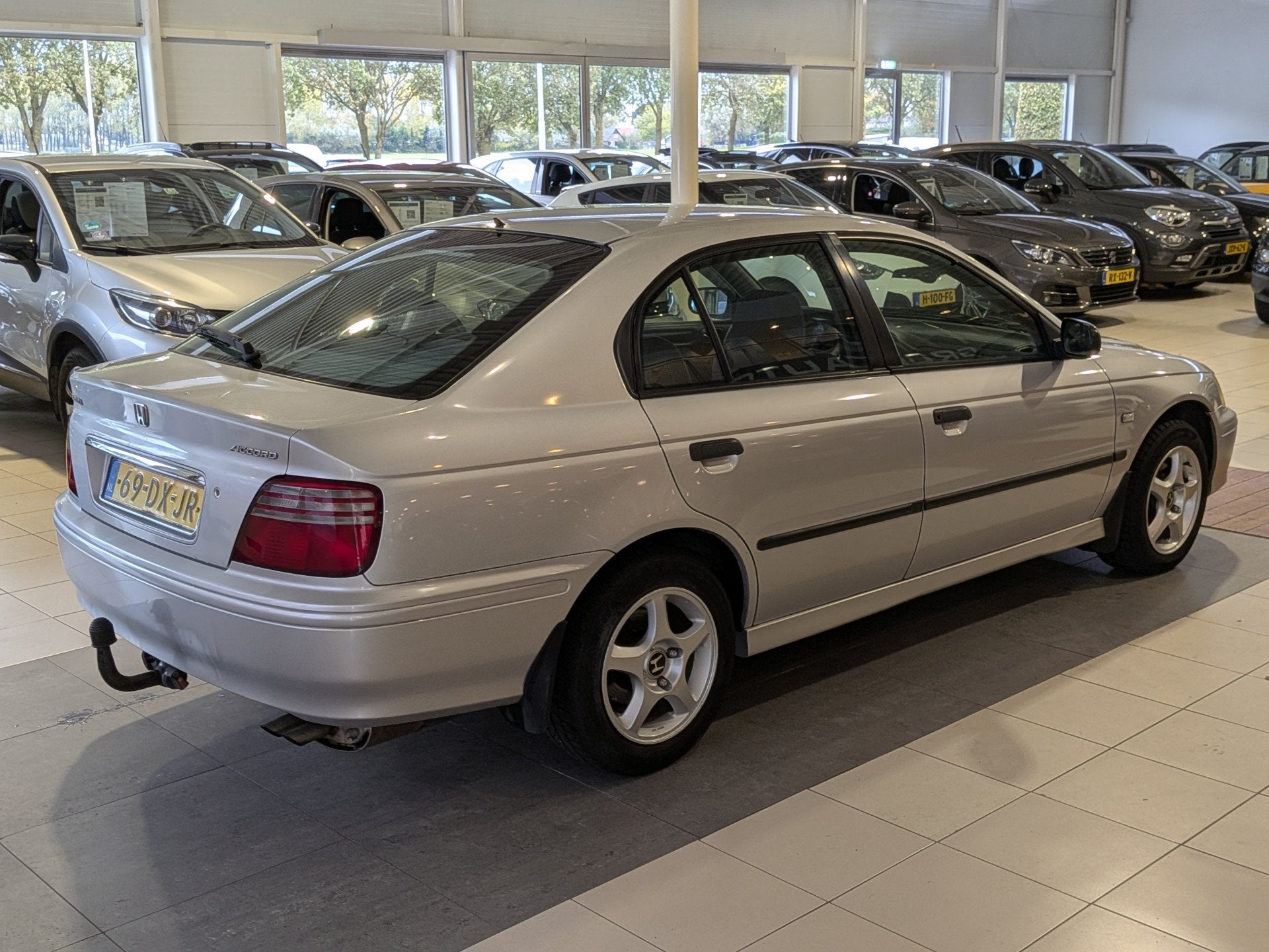 Honda Accord 1.8i S Airco, Trekhaak, Stuurbekrachtiging, Auto's, Voorwielaandrijving, Elektrische ramen, Origineel Nederlands