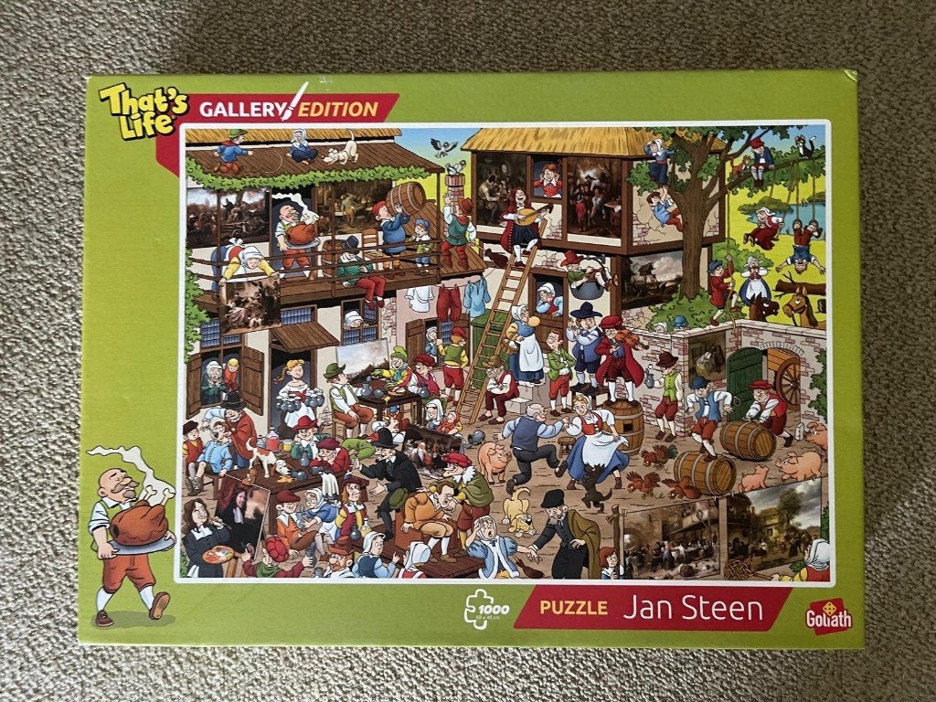 Puzzel 1000 stukjes, Ophalen of Verzenden, 500 t/m 1500 stukjes, Gebruikt, Legpuzzel