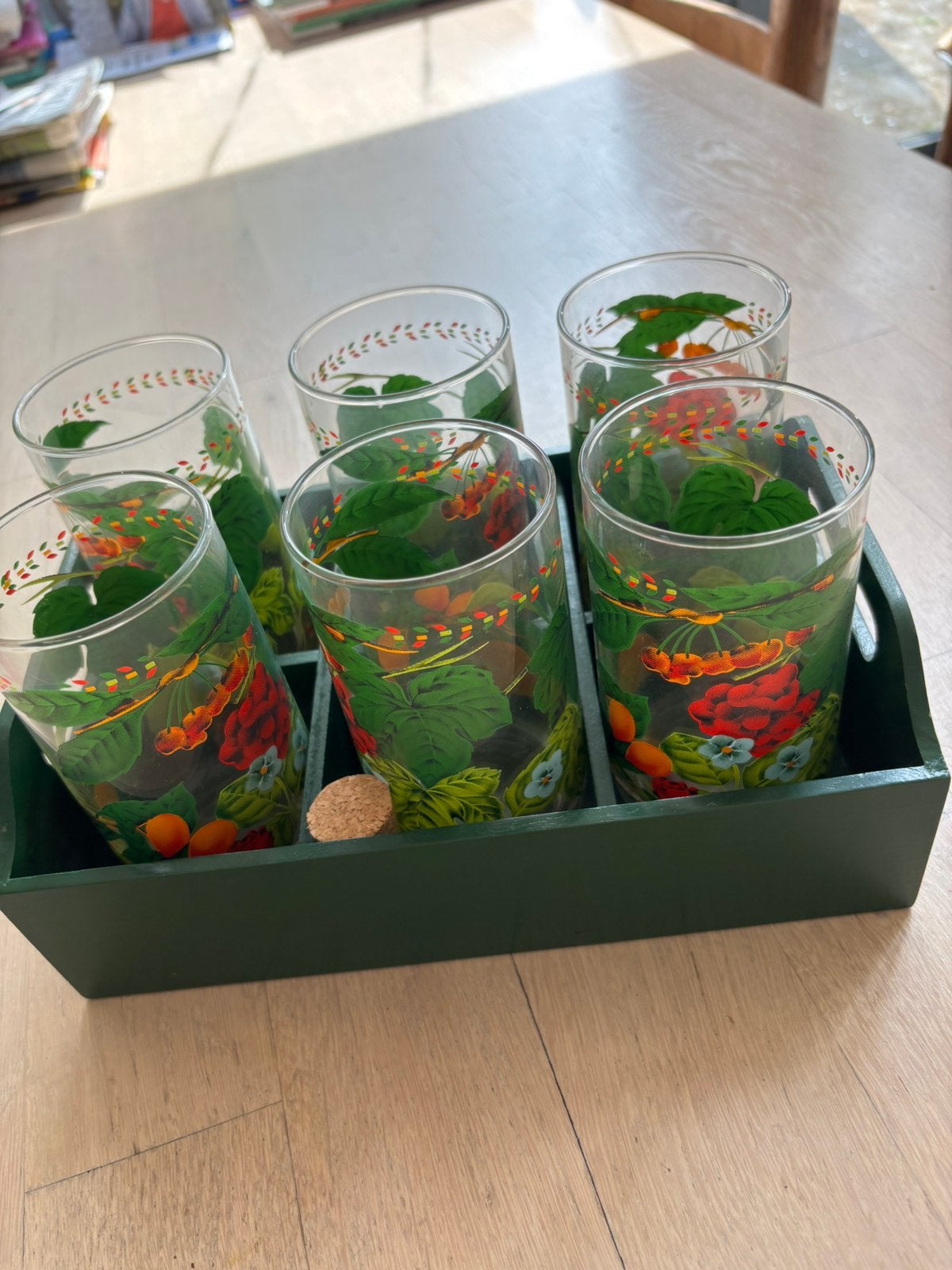 Glaswerk in kistje 6 glazen, Verzenden, Nieuw, Frisdrankglas