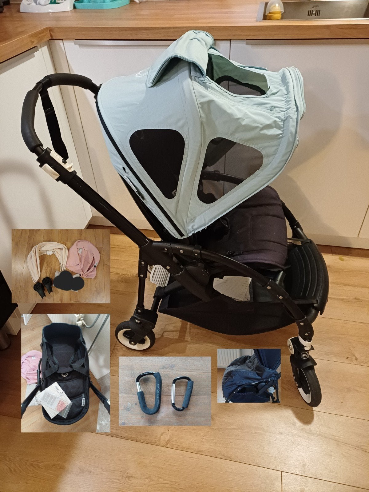 Bugaboo bee compleet, Ophalen of Verzenden, Gebruikt, Bugaboo, Met reiswieg