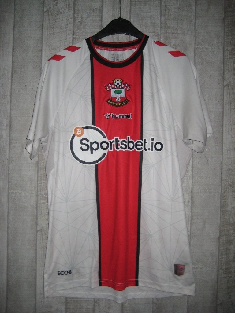 voetbalshirt Southampton FC, Hummel, 2022-23,mt.M., Ophalen of Verzenden, Gebruikt, Buitenlandse clubs, Shirt