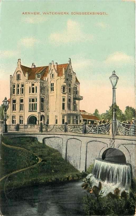 377-453-013 Arnhem Waterwerk Sonsbeeksingel, Verzenden, Voor 1920, Gelderland