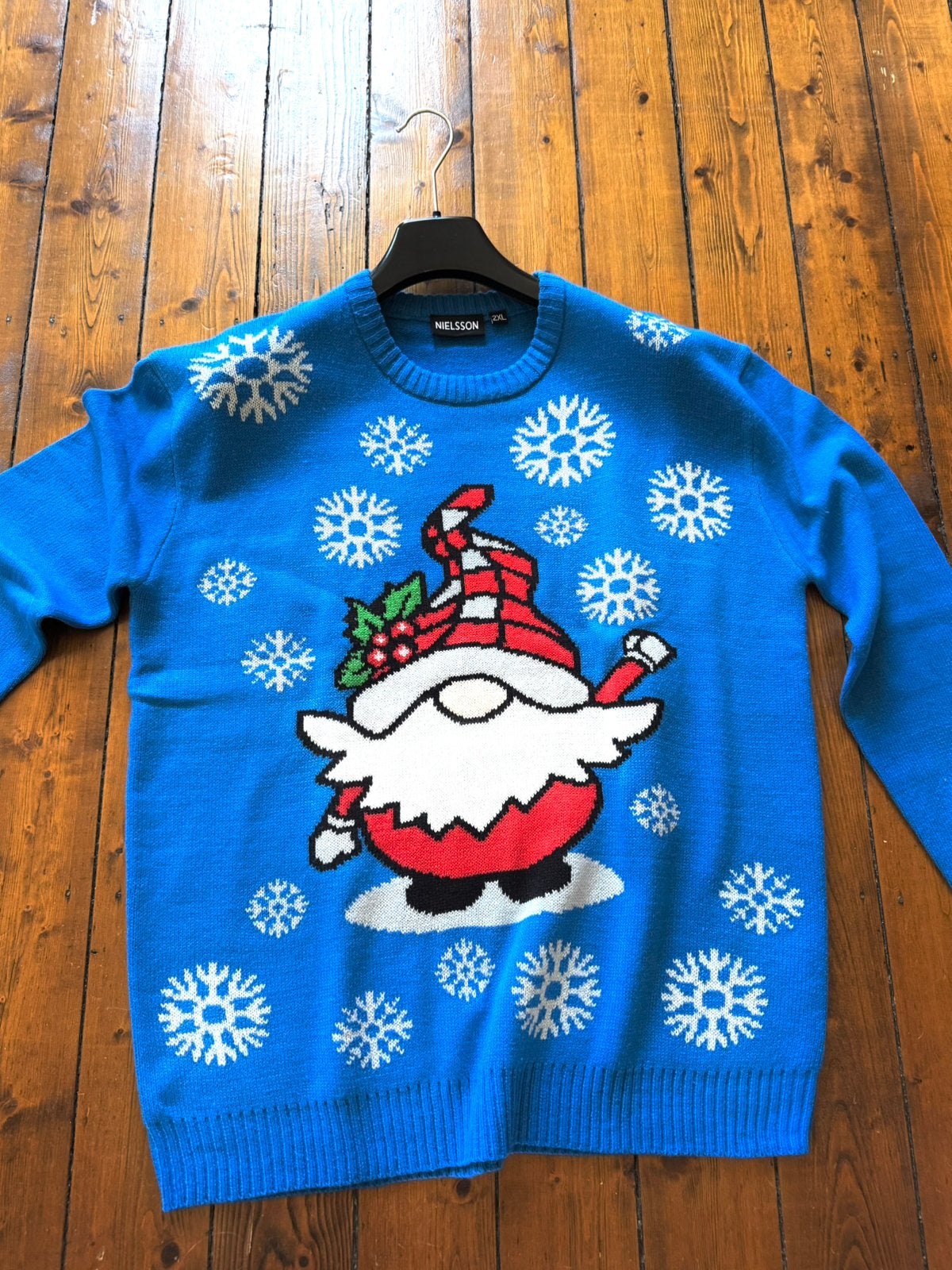 Kersttrui, Ophalen, Nieuw