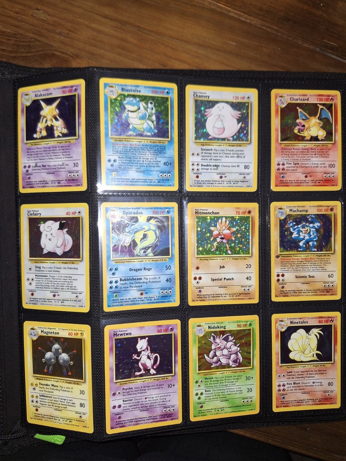 Compleet engelse base set 102/102 - vintage pokemon, Ophalen of Verzenden, Zo goed als nieuw, Meerdere kaarten