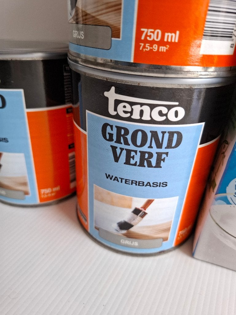 Tenco verf Tenco bootlak en Tenco menie Tenco lak Alabastine, Ophalen of Verzenden, Nieuw