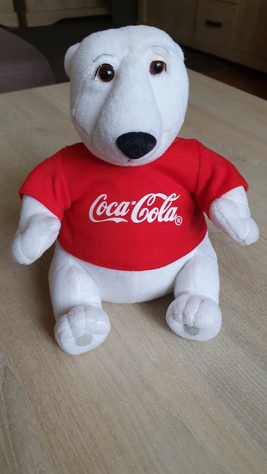 Coca Cola beer/knuffel., Ophalen of Verzenden, Zo goed als nieuw, Overige typen