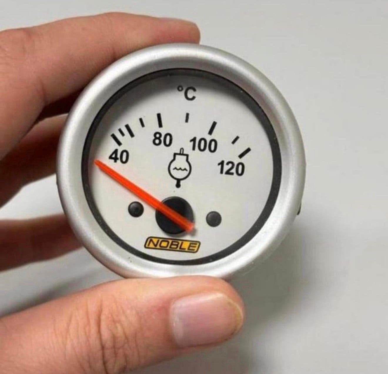Noble M12 GTO temperature gauge dials 2002 temp meter oem, Ophalen of Verzenden, P, P, P