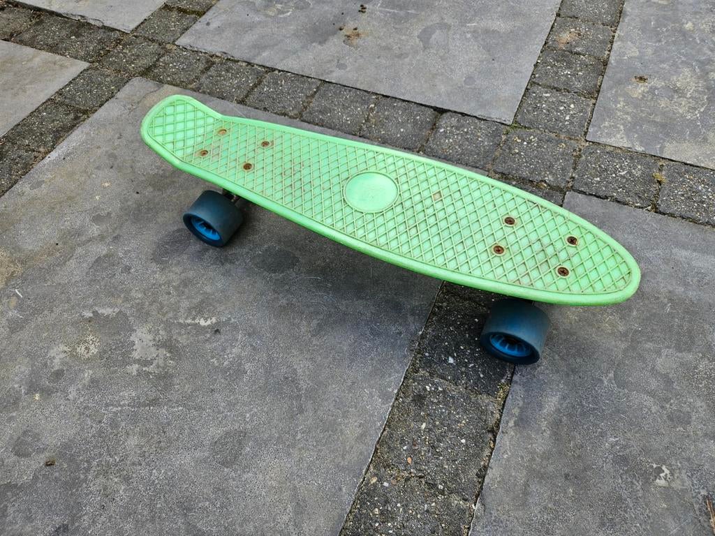 Groen Penny skateboard, Ophalen, Gebruikt, Skateboard