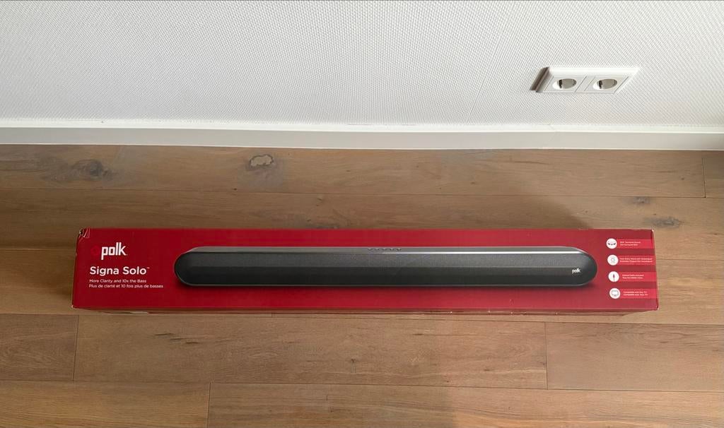 Polk Signa Solo Soundbar - Nieuw in doos, Audio, Tv en Foto, Soundbars, Ophalen, Bluetooth, Nieuw