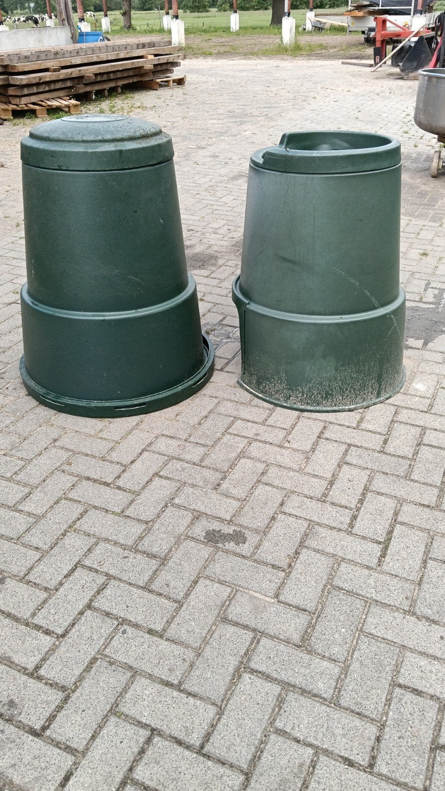 2x compost bak 1 niet compleet, Ophalen, Compostbak