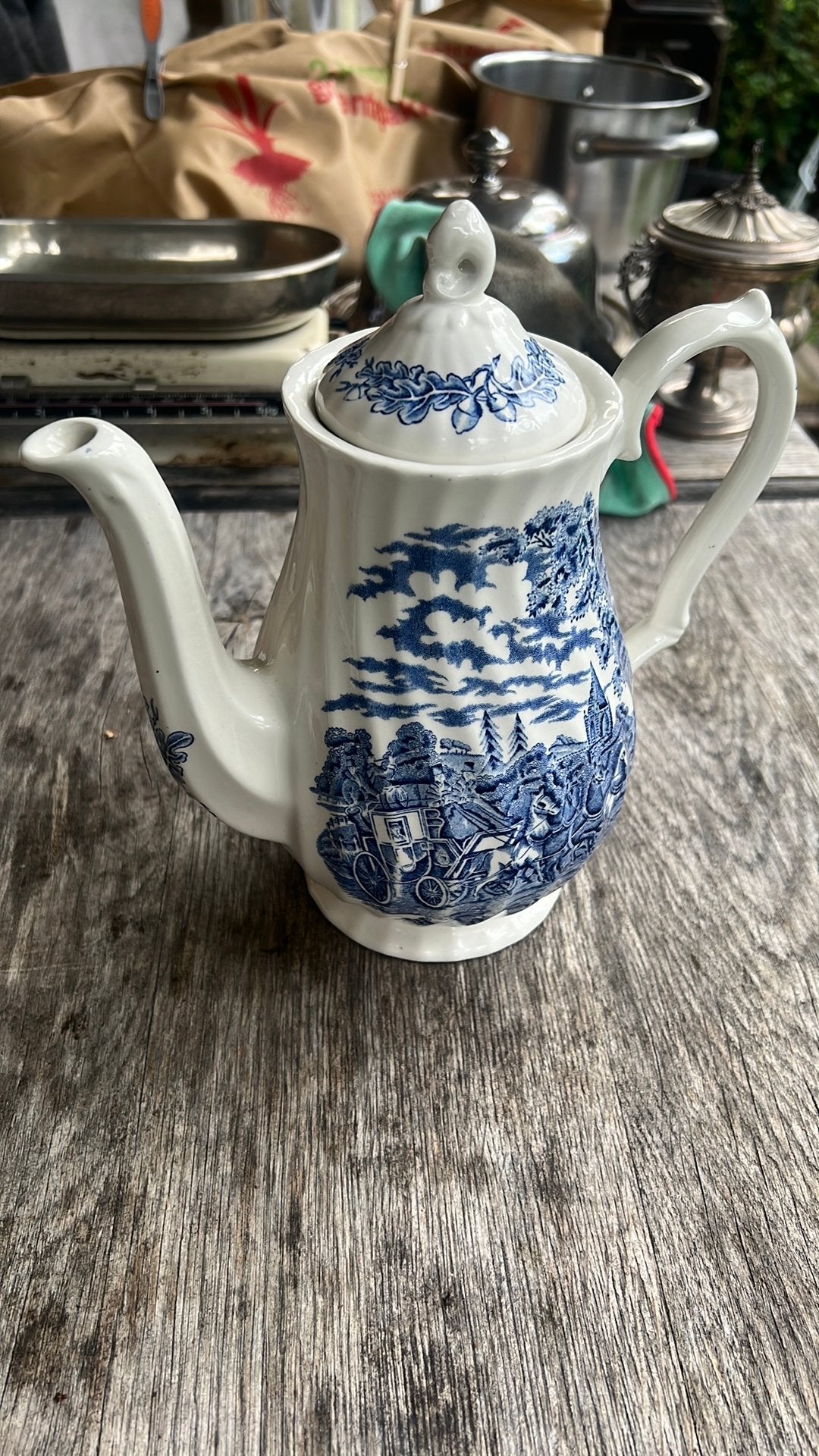 Vintage koffiekan, Ophalen of Verzenden