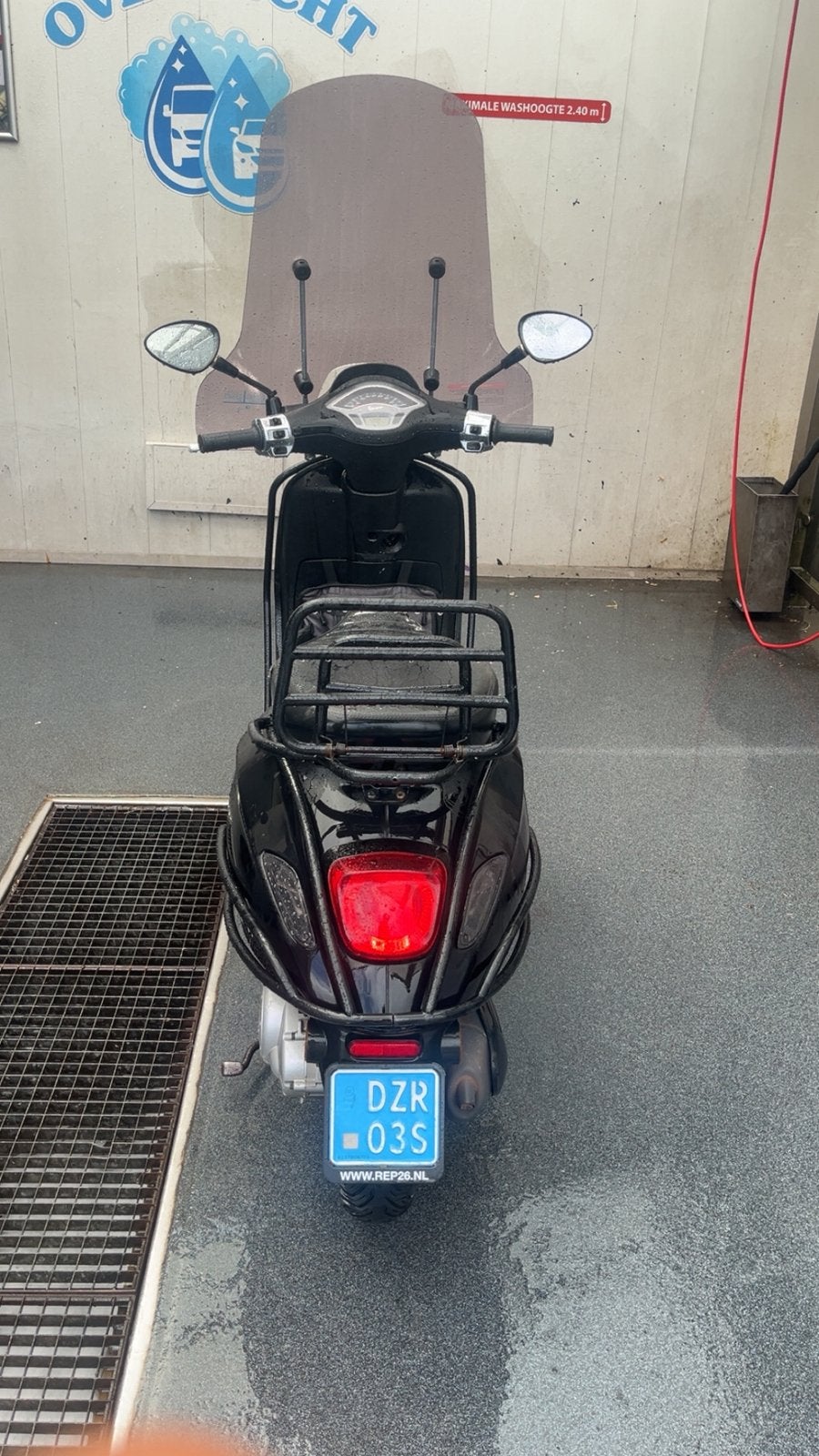Vespa sprint (2020), Ophalen, Maximaal 45 km/u, Vespa S, Zo goed als nieuw