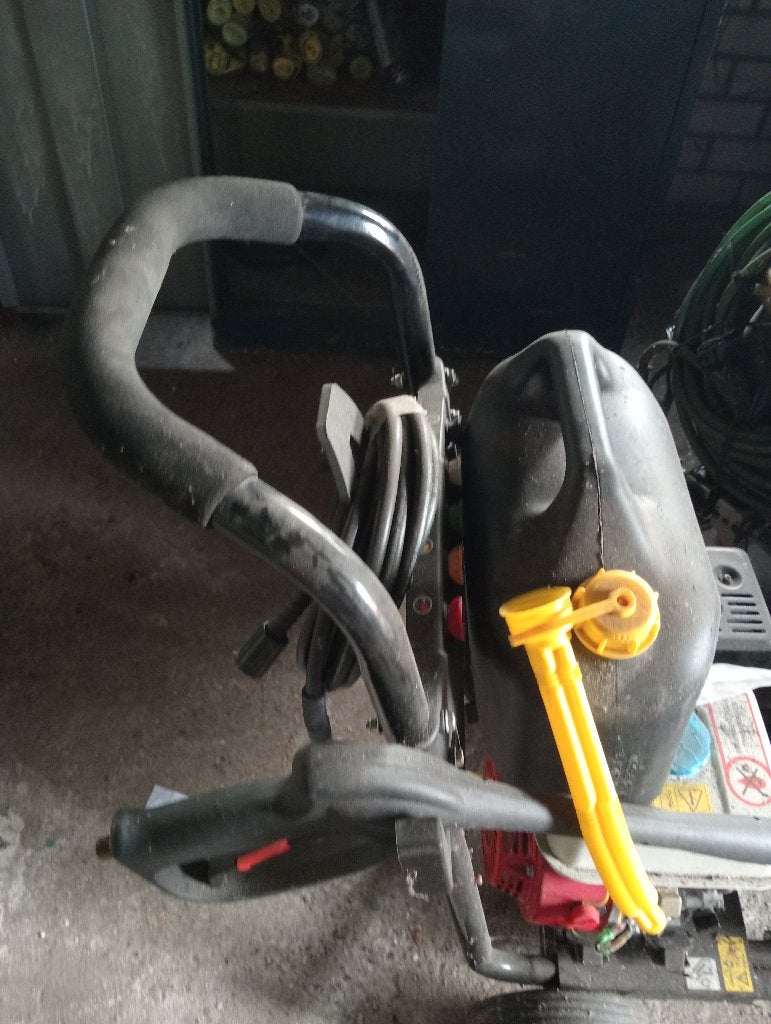 benzine hogedrukreiniger, Tuin en Terras, Ophalen, Gebruikt, Benzine