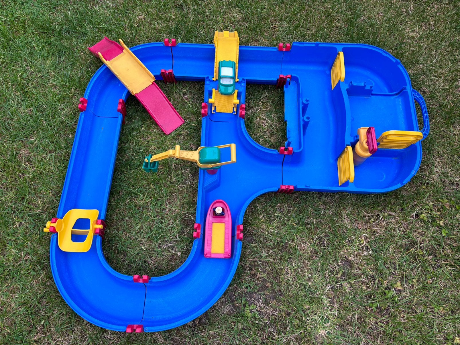 Aquaplay waterbaan met accessoires, Kinderen en Baby's, Speelgoed | Buiten | Los speelgoed, Ophalen, Gebruikt
