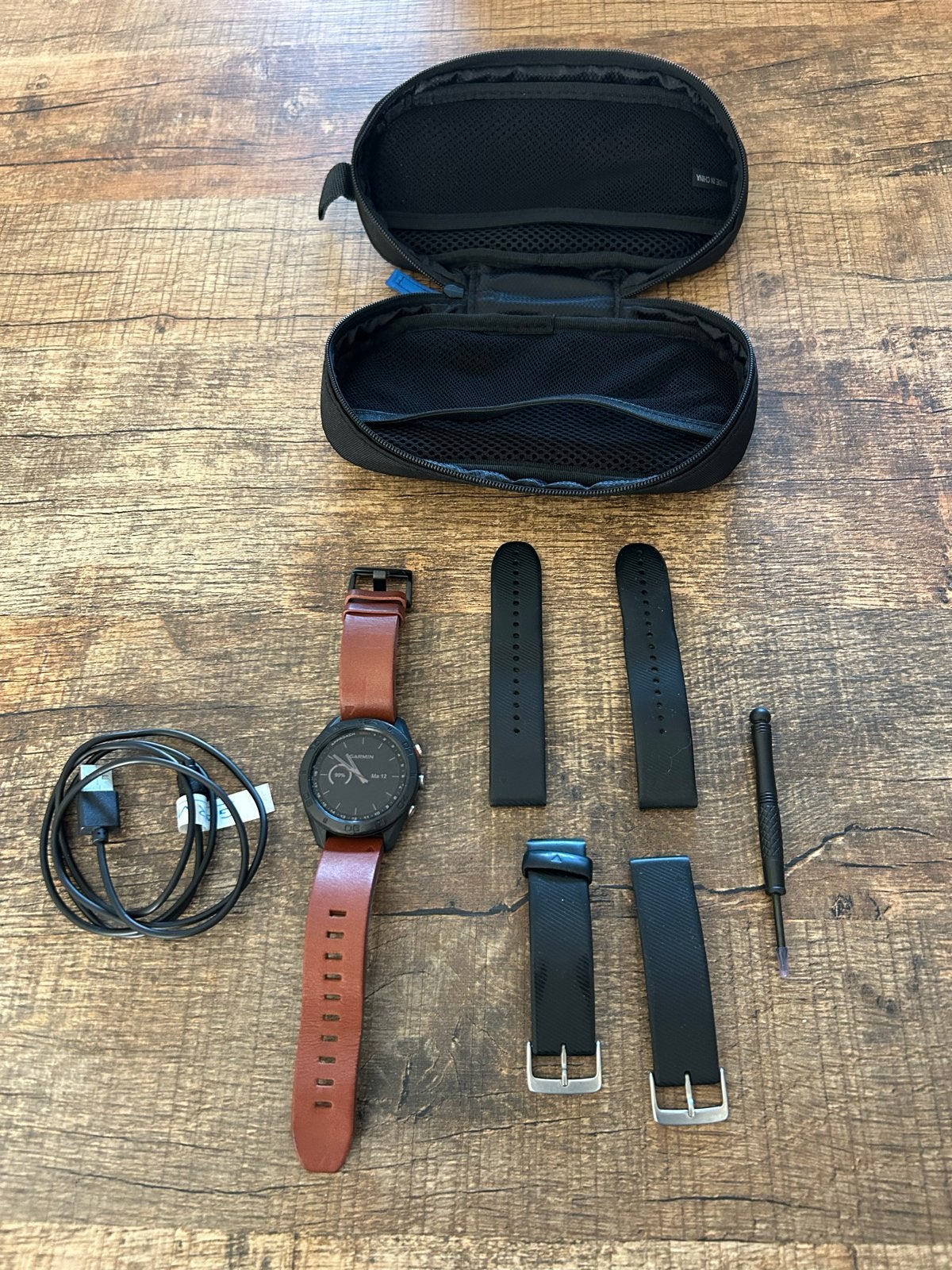 Garmin Approach S60 GPS Golfhorloge met extra bandjes, Ophalen of Verzenden, Gebruikt