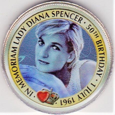 DIANA  SPENCER  in   MEMORIAM  1 JULY  1961, Ophalen of Verzenden, Overige materialen