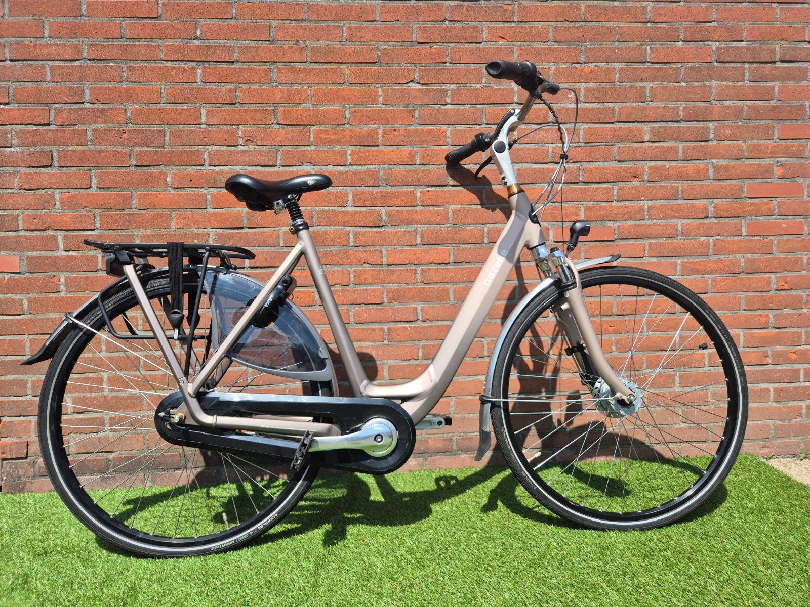 gazelle orange c7 zgoh, Fietsen en Brommers, Ophalen, Versnellingen, 56 cm of meer, Zo goed als nieuw
