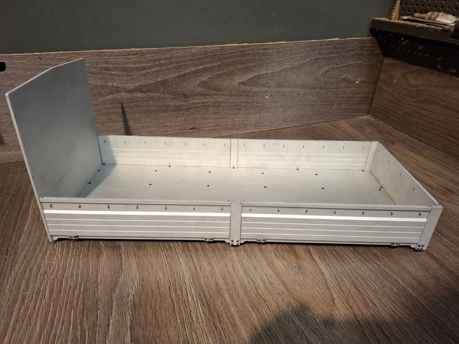 Tamiya 1/14 Truck Onderdelen - Aluminium Laadbak, Hobby en Vrije tijd, Modelbouw | Radiografisch | Auto's, Ophalen of Verzenden